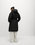 מעיל מרופד בגזרה ארוכה עם קפוצ'ון בשילוב Thermowarmth™‎
