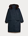 Technical Stormwear™ Hooded Longline Parka Coat