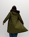 Technical Stormwear&trade; Hooded Longline Parka Coat