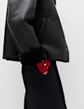 Faux Shearling Aviator Jacket