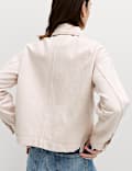 Pure Cotton Denim Shacket