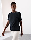 Cotton Rich Crew Neck T-Shirt