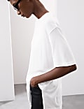 Pure Lyocell Longline T-Shirt