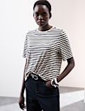 Striped Jersey T-Shirt