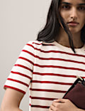 Cotton Rich Striped T-Shirt