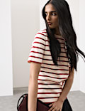 Cotton Rich Striped T-Shirt
