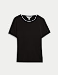 Jersey Contrast Slim Fit T-Shirt