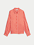 Printed Collared Shirt