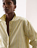 Camisa de rayas 100 % algodón
