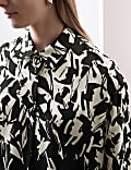 Geometric Collared Shirt