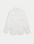 Pure Silk Organza Shirt