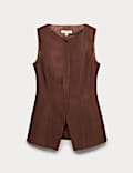 Fitted Waistcoat With Wool