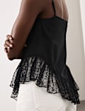 Pure Silk Lace Cami Top