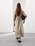 Longline Cardigan with Wool and Mohair