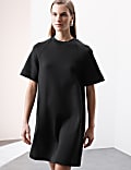 Scuba Mini Shift Dress