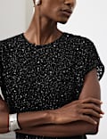 Beaded Midaxi Column Dress