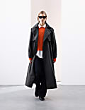Technical Showerproof Longline Trench Coat