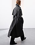 Technical Showerproof Longline Trench Coat