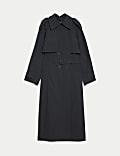 Technical Showerproof Longline Trench Coat