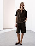 Pure Suede Kaftan Top