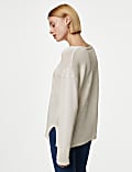 Pure Linen Crew Neck Jumper