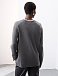 Merino Wool Rich Cardigan With Cashmere