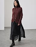 Alpaca Rich Zip-Up Jumper