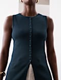 Fitted Longline Waistcoat