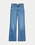 High Waisted Flared Jeans
