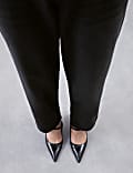 Barrel-Jeans mit hohem Bund