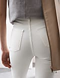 Lyocell Blend High Waisted Flared Jeans