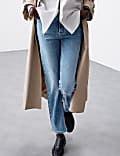 High Waisted Straight Leg Jeans