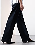 High Waisted Wide Leg Jeans