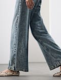 High Waisted Wide Leg Jeans