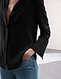 Pure Silk Long Sleeve Shirt