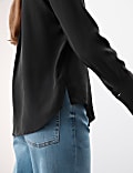Pure Silk Long Sleeve Shirt
