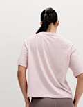 Modal Cotton Blend Lightweight Boxy T-shirt
