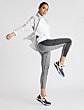 Zip Up Printed Fleece Jacket