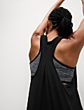 Relaxed Pleat Back Yoga Vest