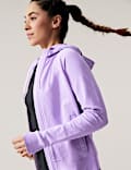 Cotton Rich Zip Up Hoodie