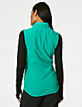 Zip Up Funnel Neck Gilet