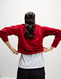 Cotton Rich Crew Neck Sweat-shirt