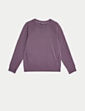 Cotton Rich Crew Neck Sweatshirt