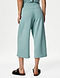 High Waisted Wide Leg Culottes