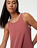Modal Rich Textured Scoop Neck Vest Top