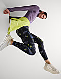 Go Train Printed High Waisted Gym Leggings