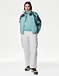 Waterproof Hooded Cropped Sports Jacket