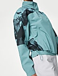 Waterproof Hooded Cropped Sports Jacket