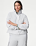 Waterproof Hooded Cropped Sports Jacket