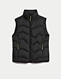 וסט חורפי מרופד בדוגמת תפירת טלאים ובשילוב Stormwear™‎
